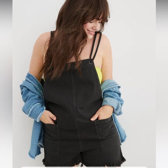 aerie Pants - Aerie Double Strap Shortall